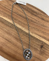 Rachel Marie Designs Erin Scroll Cluster Necklace Country Club CRBC CRCB