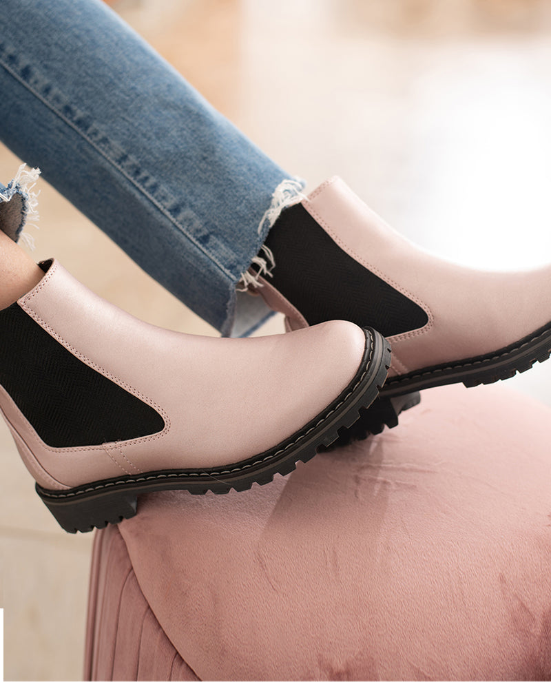 Corkys Footwear To Be Honest Metallic Boot Pink