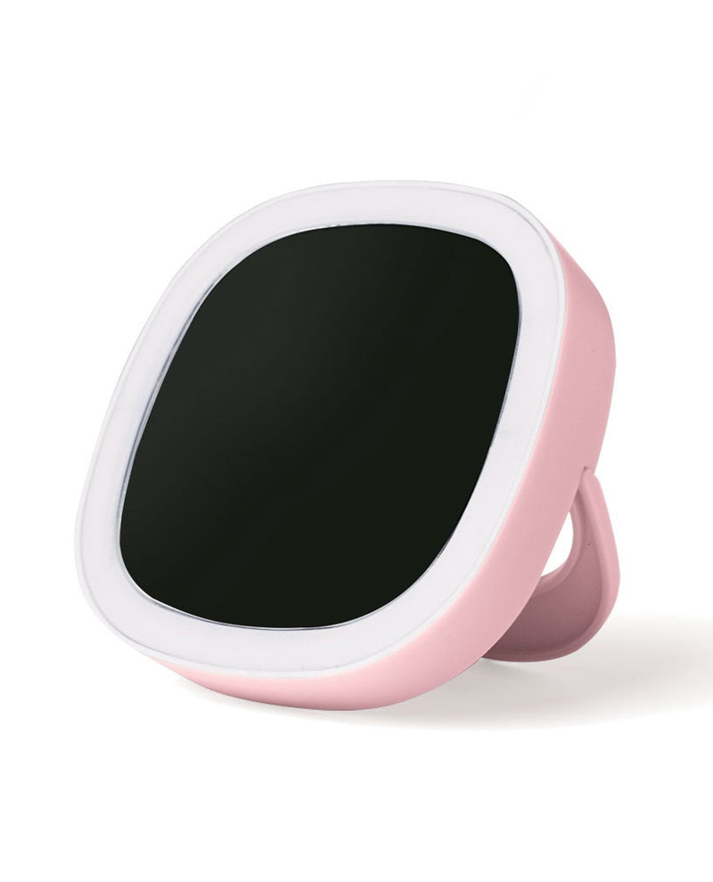 Light Up Mini Mirror LLMMR Pink