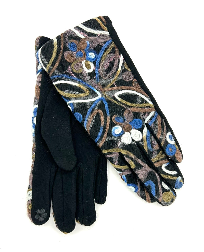 SOutache Glove GOV0131 BROWN