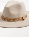 Aztec Narrow Hat Band B3937 Brown