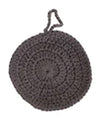 Set of 4 Crocheted Dish Scrubbies DF6847A Grey Rond