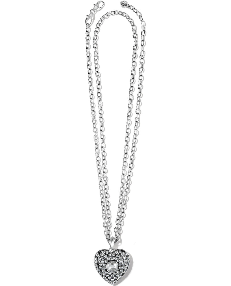 Brighton JM7271 Adela Heart Crystal Necklace