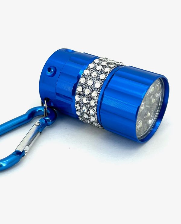 Mini Bling Flashlight Carabine 702147 Blue