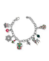 Brighton JF0022 Very Merry Christmas Charm Bracelet 