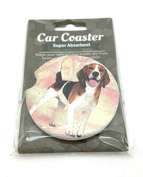 Beagle Standing Car Coaster 233-3