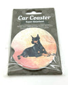 Doberman Laying Car Coaster 233-101