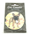 French Bulldog Standing Car Coaster 233-64 Fawn