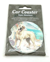 Yellow Lab Standing Car Coaster 233-20A