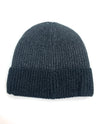 Cashmere Blend Beanie NR04837 Charcoal