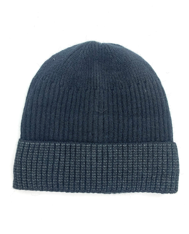 Cashmere Blend Beanie NR04837 Dark Grey