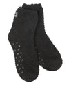World's Softest Socks W2441 Cozy Quarter With Gripper Black