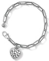 Brighton JF0017 Contempo Heart Link Bracelet