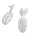 Coco & Carmen WN004209, 4210 Double Oval Earring Silver