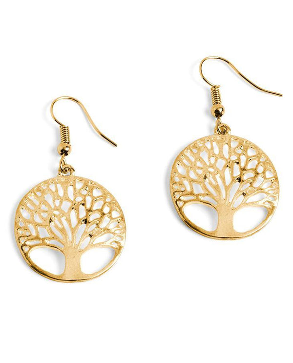 Coco & Carmen WN004179, 4180 Tree Of Life Earring Gold