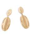 Coco & Carmen WN004209, 4210 Double Oval Earring Gold