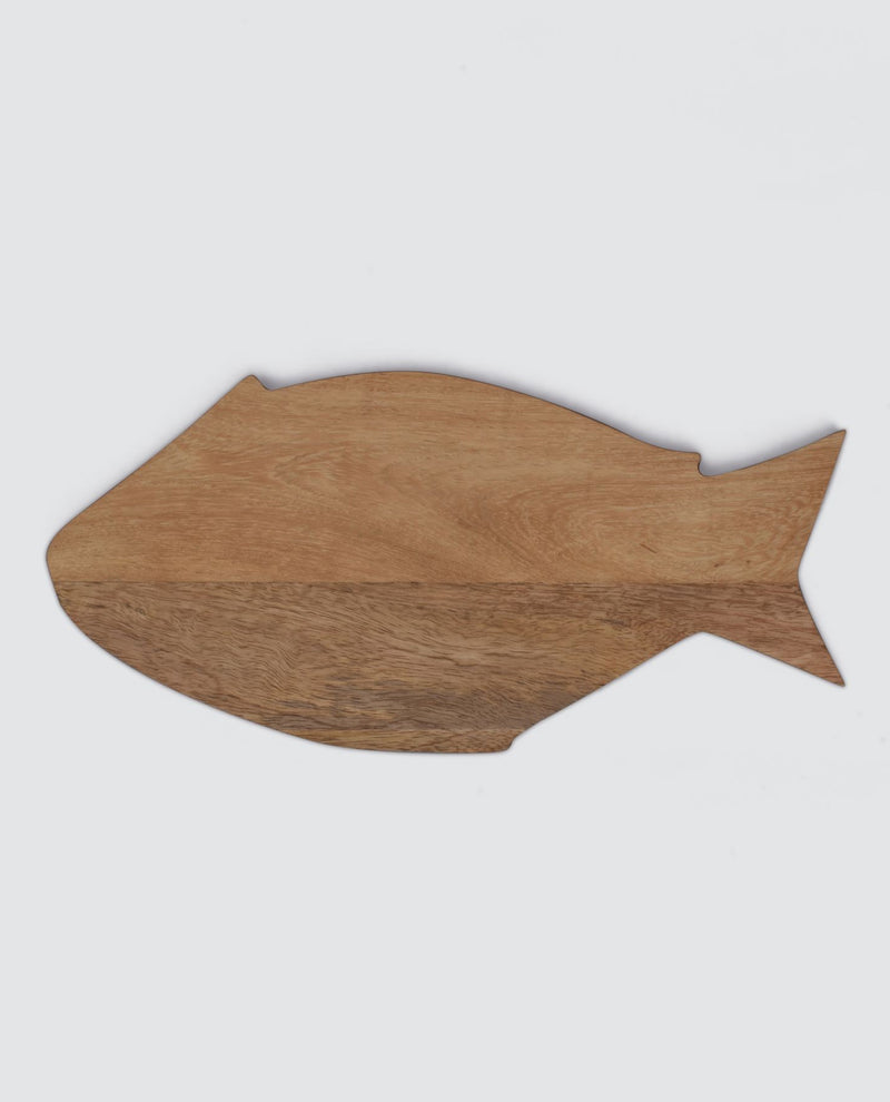 Mango Wood Fish Shaped Cutting Board 30128