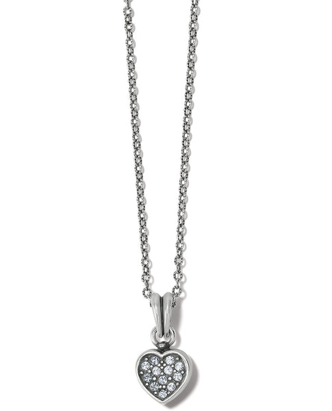 Silver Hand Grasping Cross, Anchor and Heart Necklace - Jewel Thief Brighton