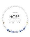 Morse Code Bracelet HOPE Lapis