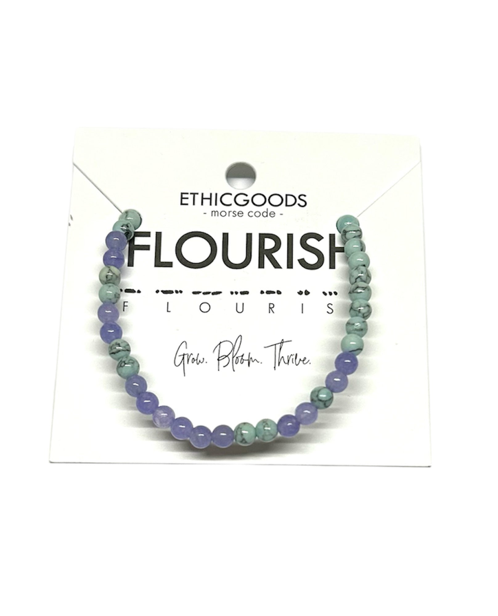 Morse Code Bracelet FLOURISH – The Clothing Cove