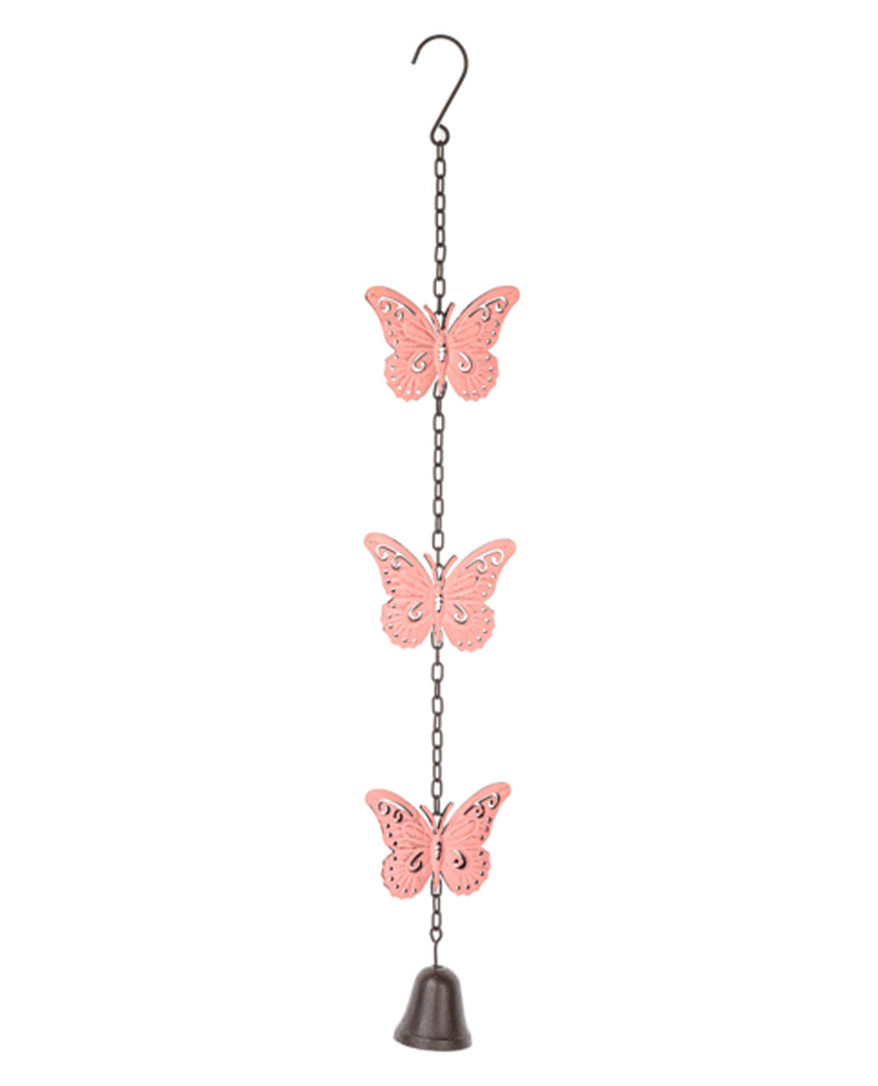 Butterfly Wind Chime CG181140 Pink
