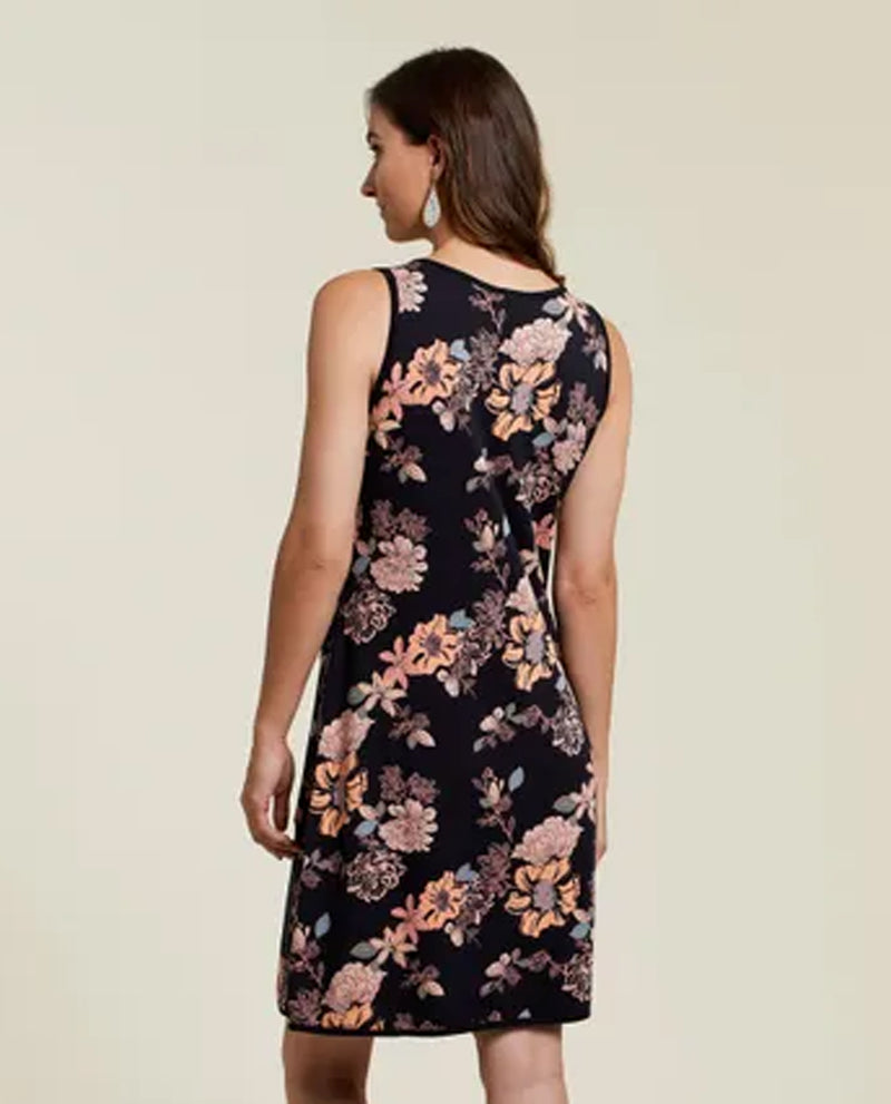 TRIBAL 6895O REVERSIBLE A-LINE DRESS WITH POCKETS TRIBAL 6895O REVERSIBLE A-LINE DRESS WITH POCKETS
