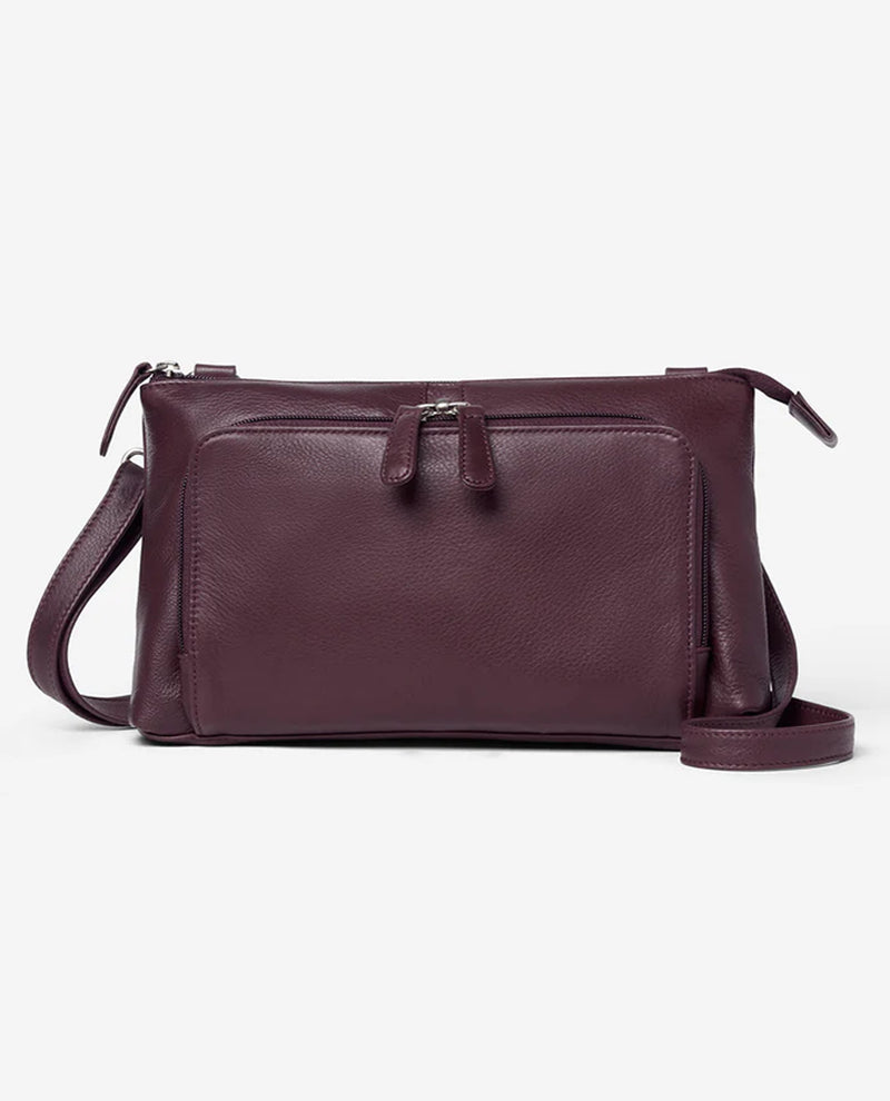 Leather RFID Blocking Wallet Bag by Osgoode Marley Black