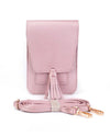 Cellphone Crossbody With Tassle 7075 Gpink