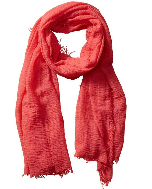 Tickled Pink Insect Shield 810116 Coral Classic Scarf summer scarf with insect repellant 
