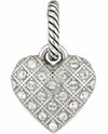 Brighton J92312 Diamond Heart Charm