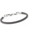 Silver Brighton J3960B 8.25 Beverly Glam Bracelet is a mesh design for your beads and charms
