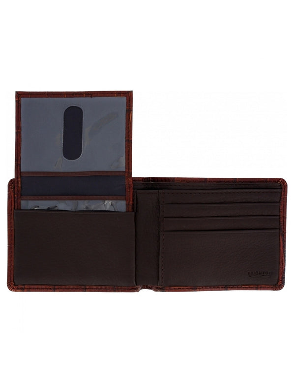 Brighton 89557 Rockefeller Passcase Wallet Brown