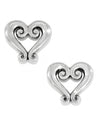 Brighton J21630 Genoa Heart Mini Post Earrings