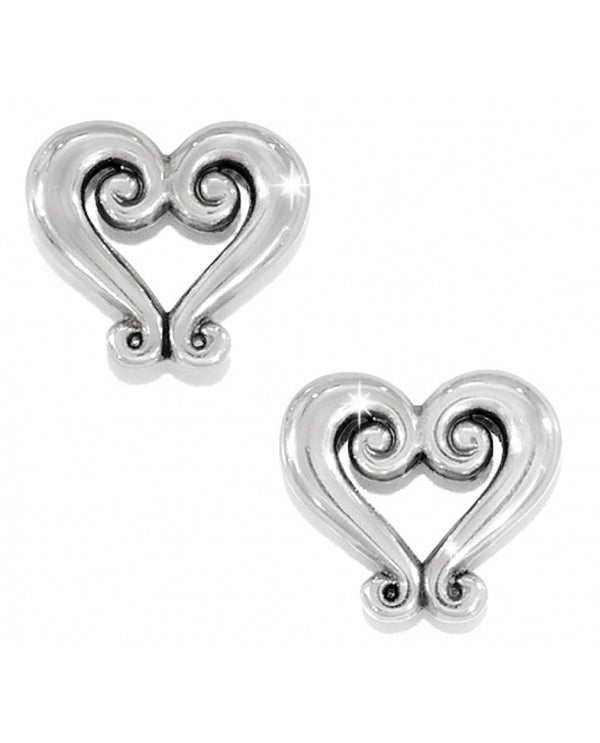 Brighton J21630 Genoa Heart Mini Post Earrings