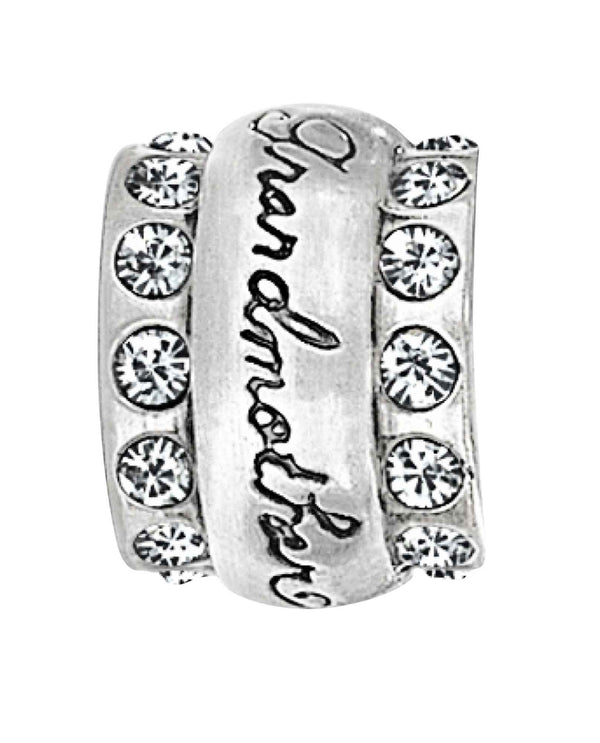 Brighton J93182 ABC Grandmother Bead with clear Swarovski crystals