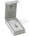 Brighton JL9052 Greek Petite Cross Necklace in a keepsake box