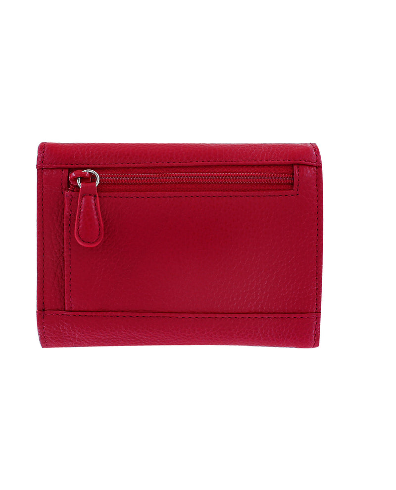 Brighton T22437 Barbados Double Flap Medium Wallet Lipstick