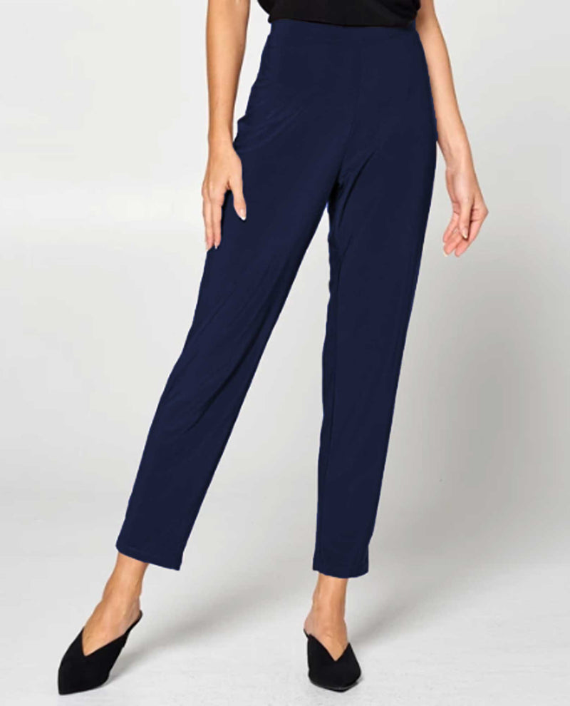 By JJ IT-129 S Relax Narrow Pant Navy