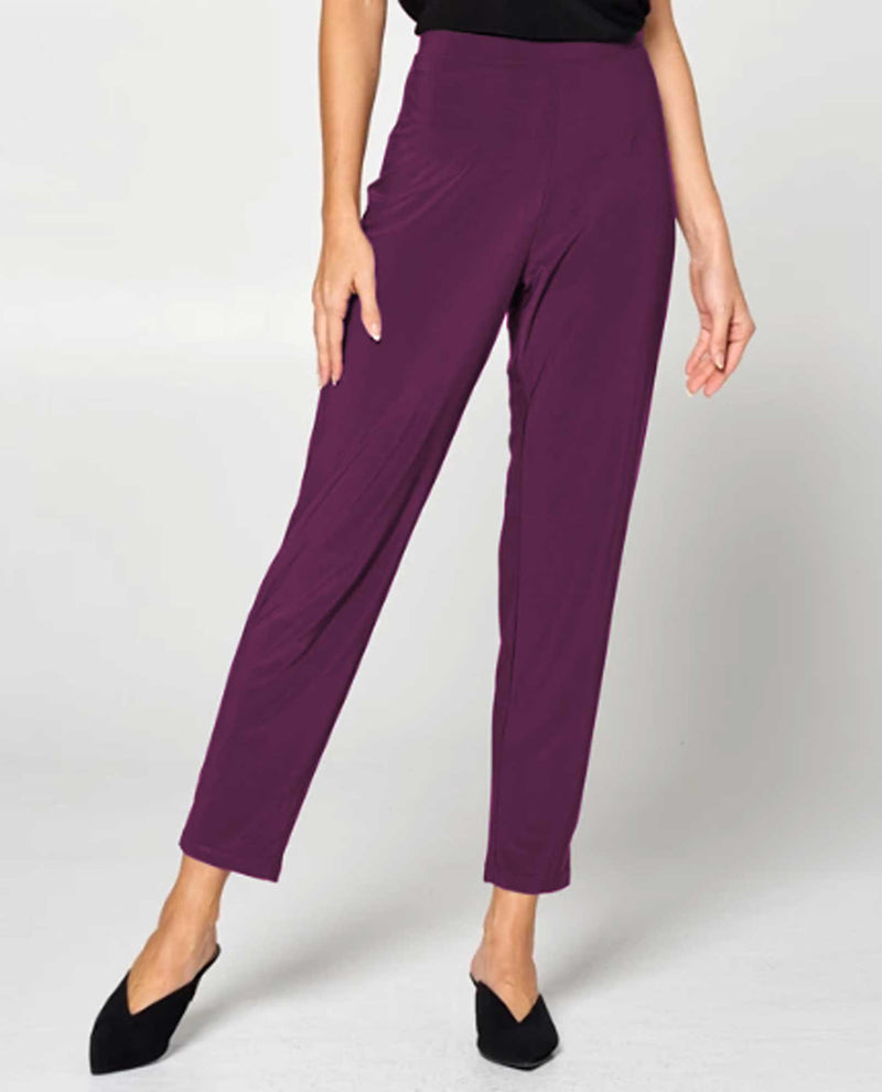 By JJ IT-129 S Relax Narrow Pant Wine