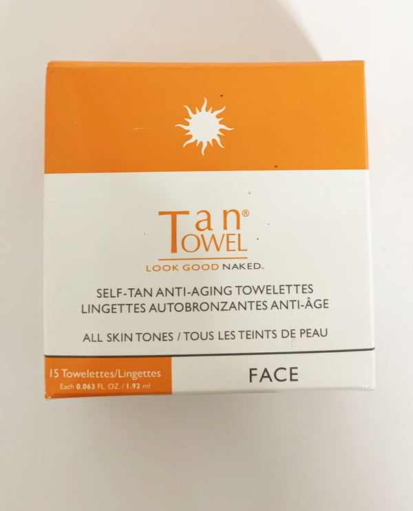 Face Tan Anti Aging Towelette