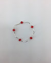My Fun Colors Crystal Bracelet-Red 301