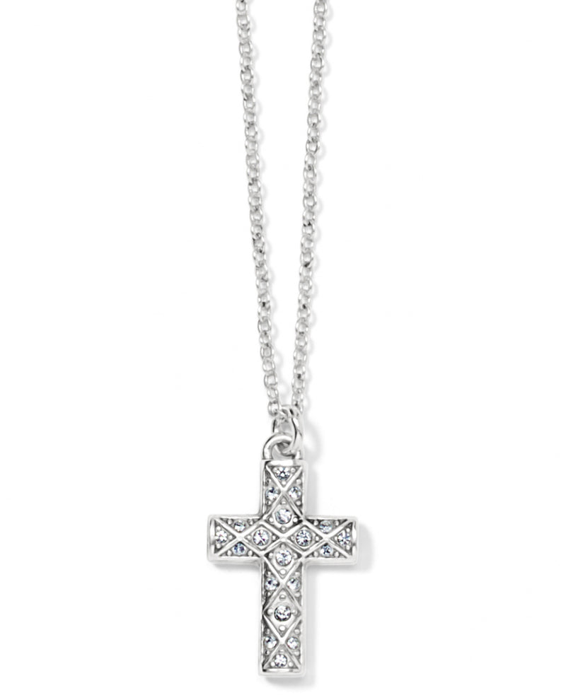 Brighton JN1552 Diamond Cross Necklace
