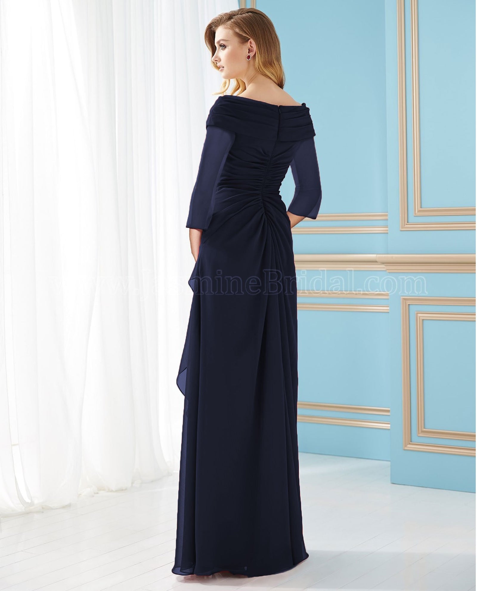 美品　ajew iPhoneXR.11 /navy dress NYLON dress NYLON - ajew