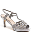 Lady Couture Platform Dressy Pewter