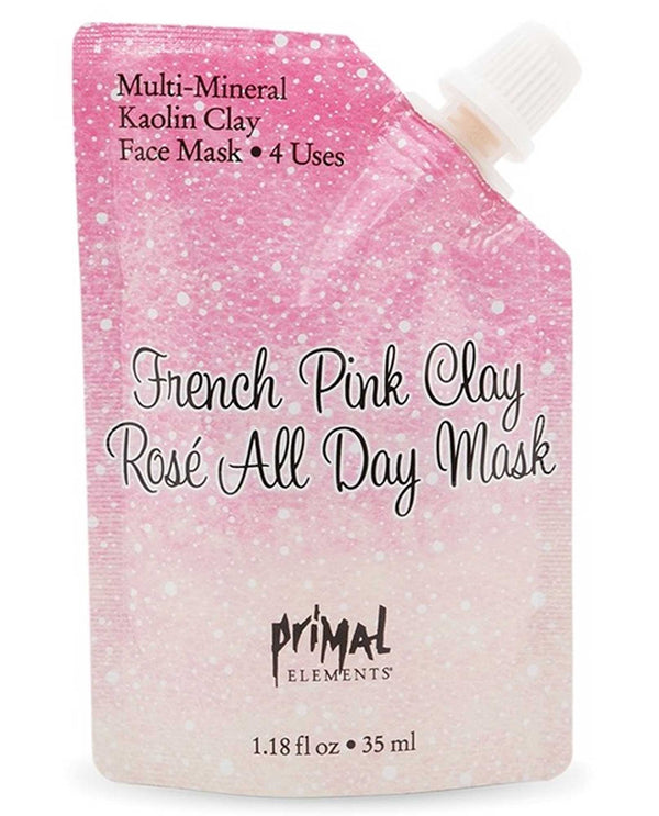 Primal Elements MASKROSE French Pink Clay Rose' Mask