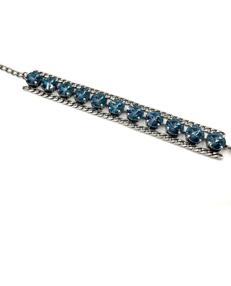 Rachel Marie Designs Jamie Bracelet Denim Crystal