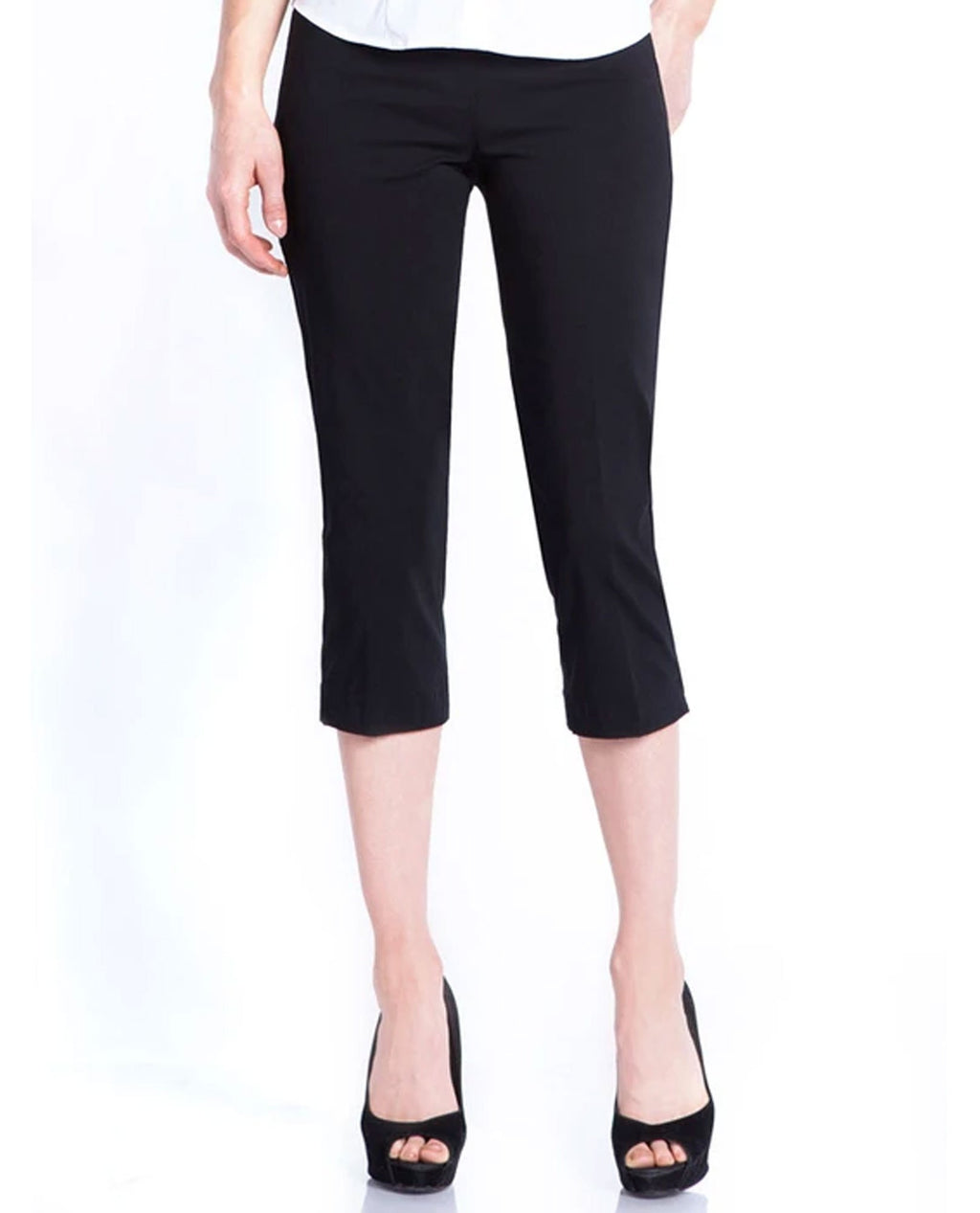 SlimSation M2603 Missy Capris with Tummy Control | SlimSation Capris
