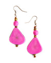 TAGUA 1E800 ALMA EARRINGS FUCHSIA