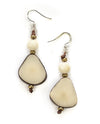 TAGUA 1E800 ALMA EARRINGS IVORY