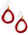 Tagua 1E440 Marianitas Earring Red